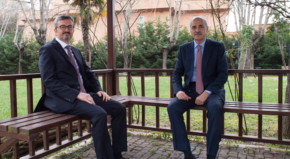 Prof. Dr. Burhanettin Duran ve Prof. Dr. Numan Kurtulmuş