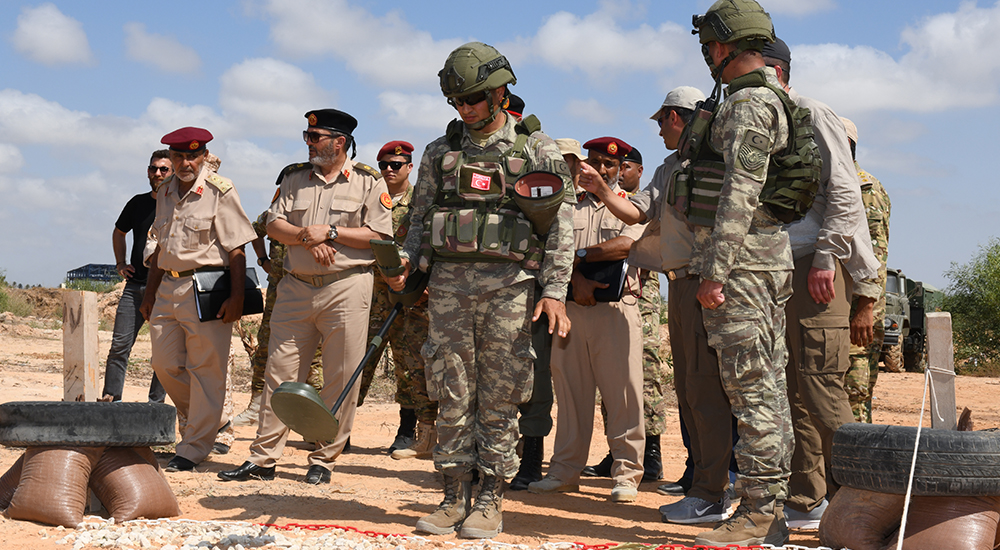  Libya hükümetinin talebiyle ülkeye gelen TSK’ya bağlı timler