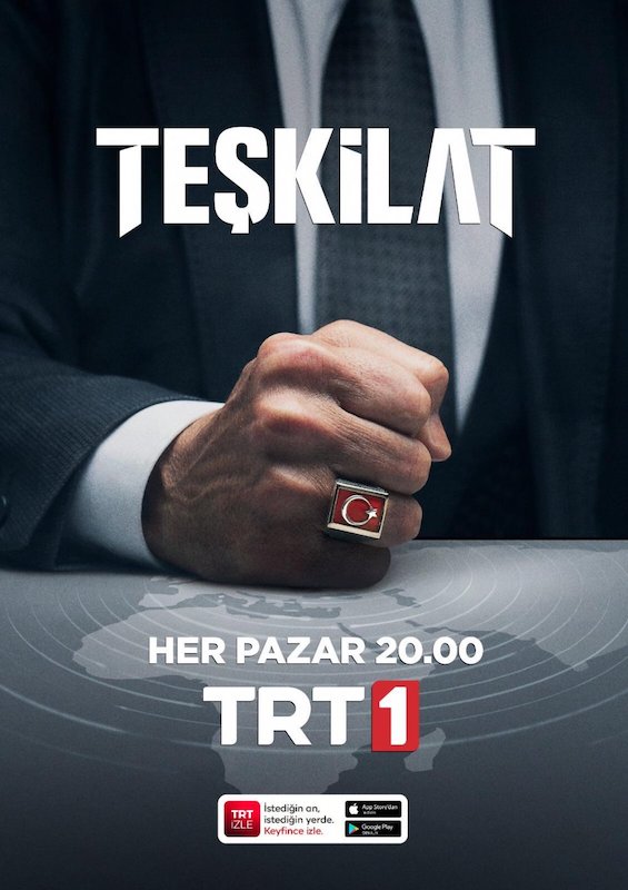 TRT, Teşkilat Dizisi