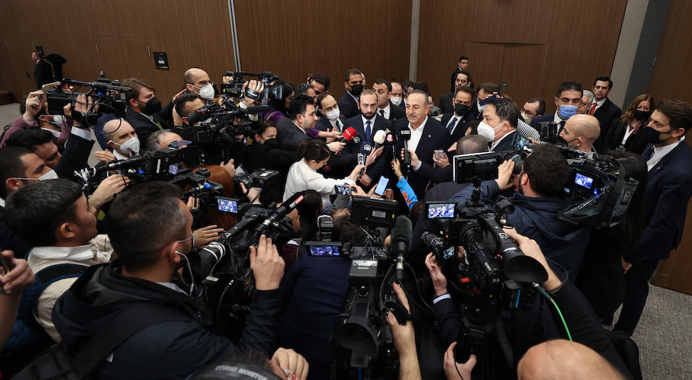 Dışişleri Bakanı Mevlüt Çavuşoğlu Antalya Diplomasi Forumu'nda