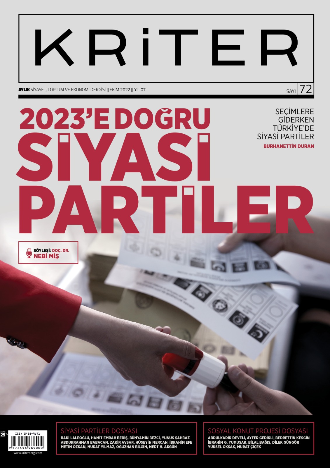 2023'e Doğru Siyasi Partiler