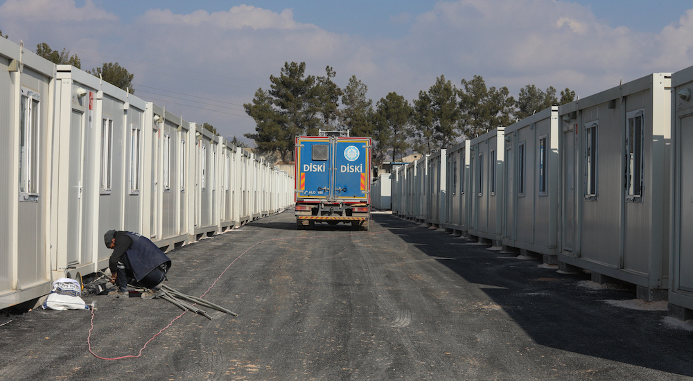 Adıyaman'da konteyner kent