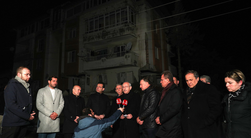 CHP Genel Başkanı Kemal Kılıçdaroğlu Hatay'da açıklama yaptı.