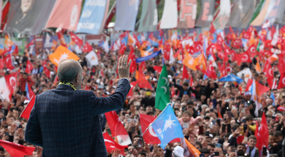 Başkent Millet Bahçesi'ndeki miting