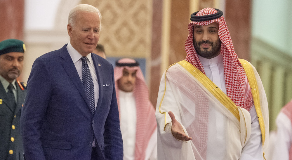 Joe Biden Suudi Arabistan'da