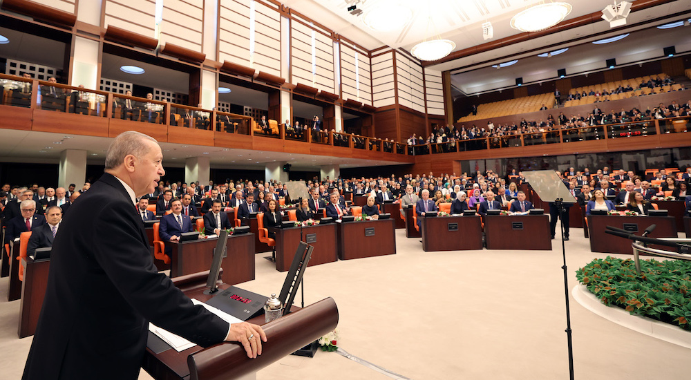 Erdoğan Mecliste