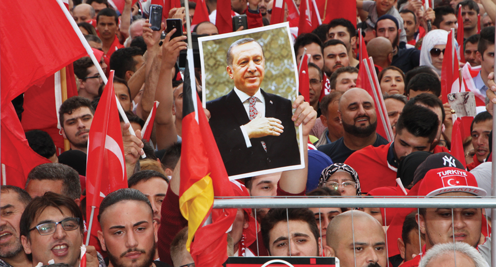 Cumhurbaşkanı Erdoğan Almanya'da Türkiye'deki Kadar Etkili