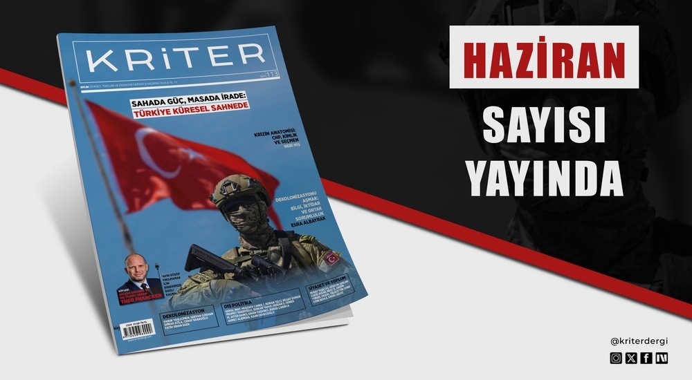 Kriter'in Haziran Sayısı Çıktı