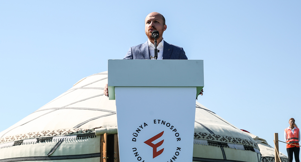 Dünya Etnospor Konfederasyonu Başkanı Bilal Erdoğan
