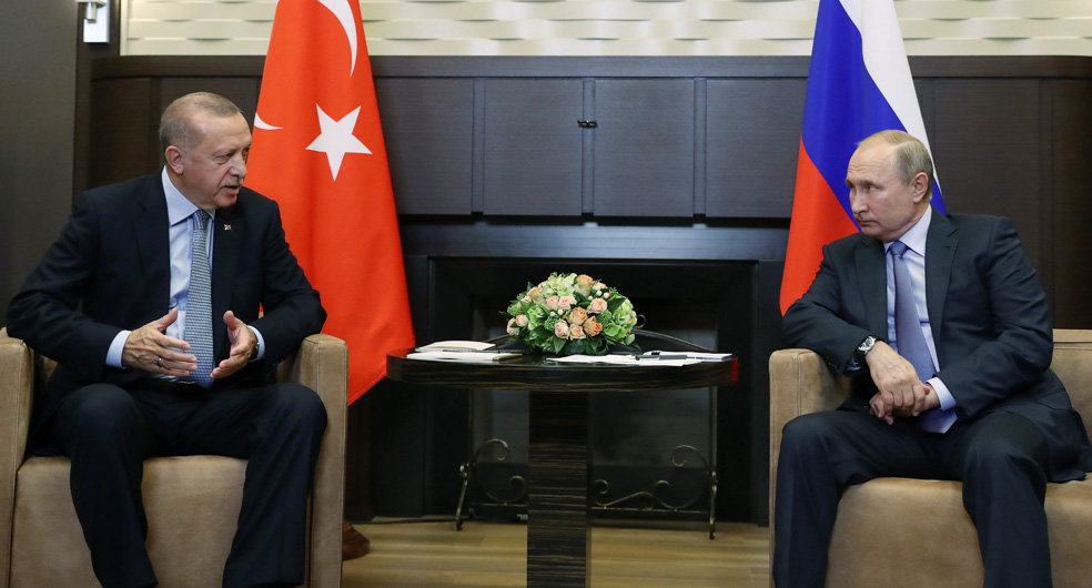 Cumhurbaşkanı Recep Tayyip Erdoğan ve Rusya Devlet Başkanı Vladimir Putin
