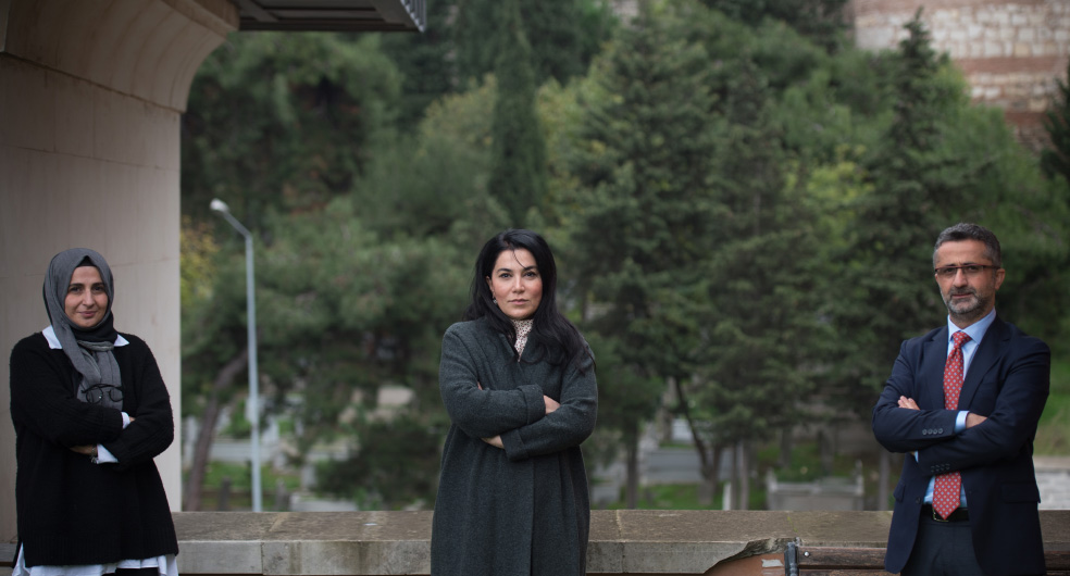 Gazeteci Halime Kökçe, Gazeteci Yazar Sevil Nuriyeva İsmayılov, Kriter Dergisi Yayın Koordinatörü Yusuf Özkır