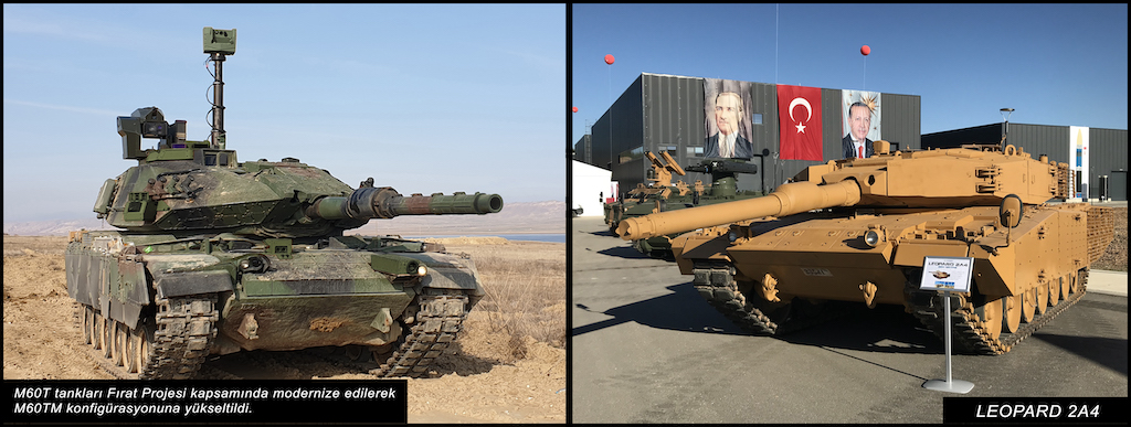 M60T ve Leopard 2A4 