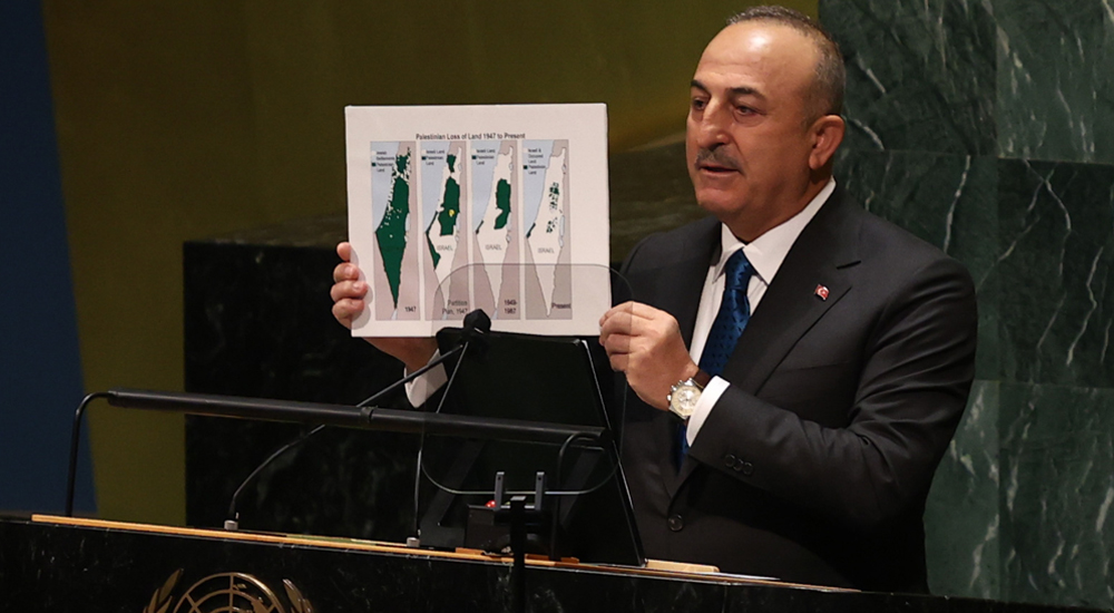 Dışişleri Bakanı Mevlüt Çavuşoğlu Birleşmiş Milletler'de konuştu