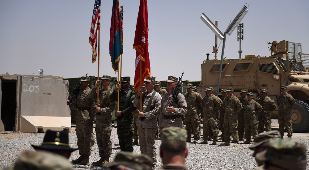 ABD Deniz Piyadeleri ve Afgan Ulusal Ordusu 