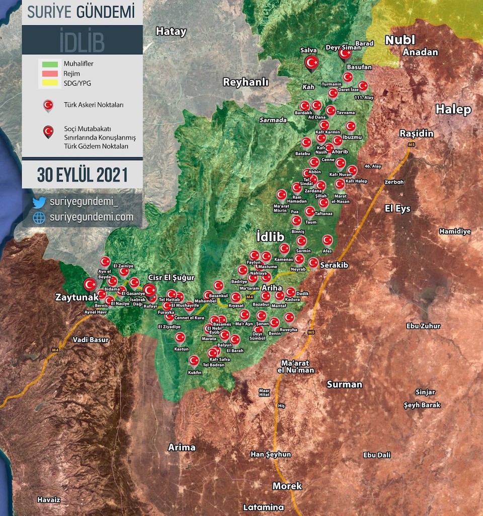 İdlib harita
