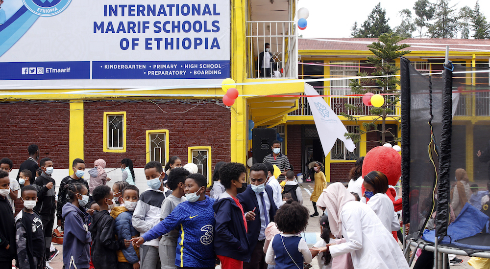 Türkiye Maarif Vakfı, Etiyopya'daki 6 kampüste yeni eğitim-öğretim yılına başladı.
