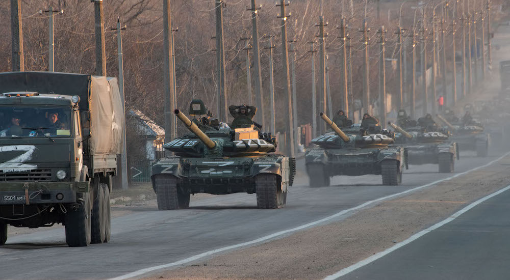 Ukrayna’da Rus askeri konvoyu