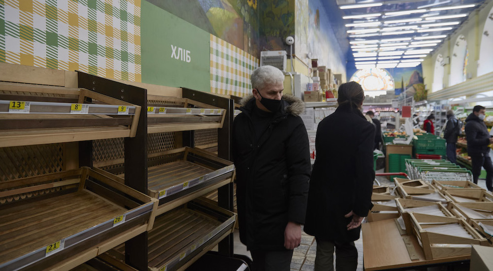 Kiev’de süpermarket