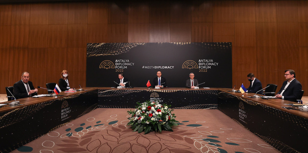 Dışişleri Bakanı Mevlüt Çavuşoğlu Antalya Diplomasi Forumu'nda