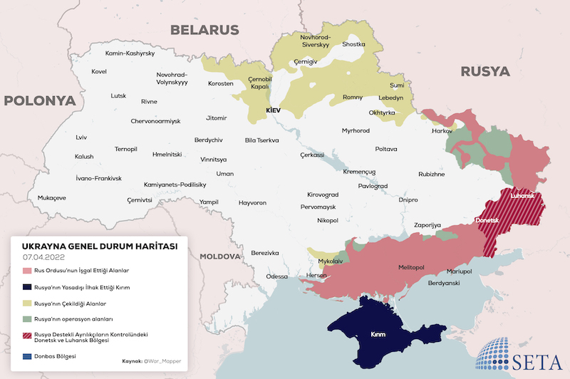 Ukrayna Genel Durum Haritası