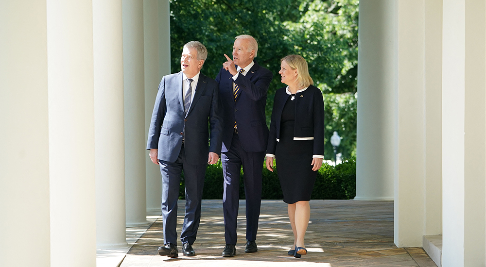 İsveç Başbakanı ve Finlandiya Cumhurbaşkanı