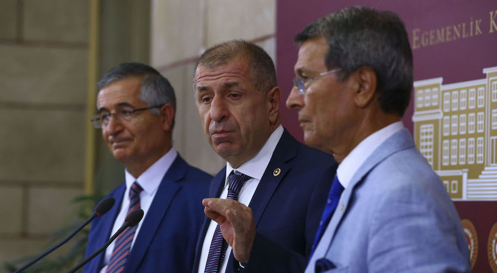 Ümit Özdağ, Yusuf Halaçoğlu ve Özcan Yeniçeri İYİ Parti’den istifa etmişti.