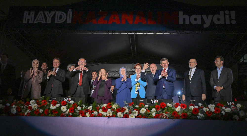 Millet İttifakı üyeleri Ankara mitinginde