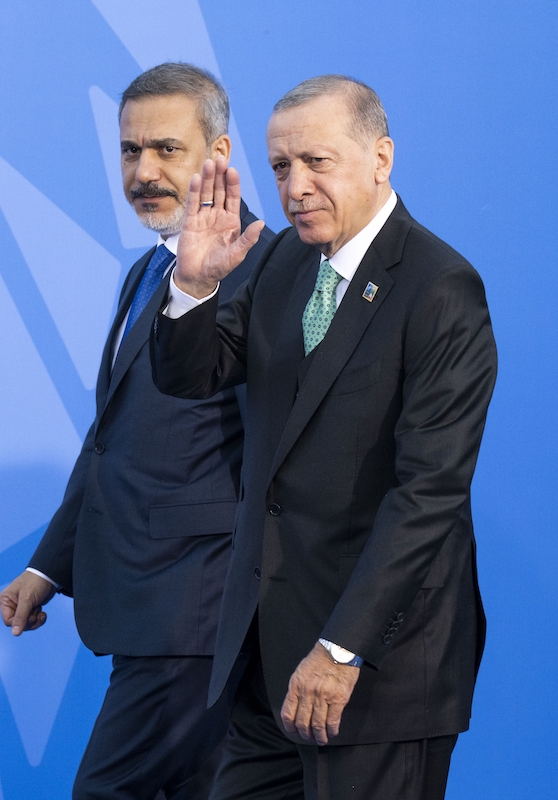 NATO Zirvesi'nden Erdoğan ve Fidan, Litvanya