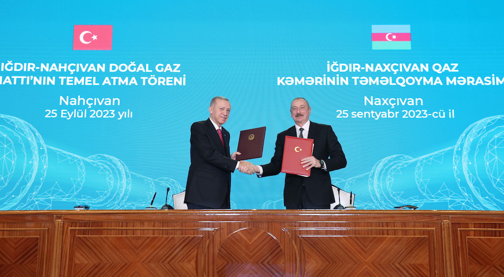 Cumhurbaşkanı Erdoğan ve Azerbaycan Cumhurbaşkanı Aliyev