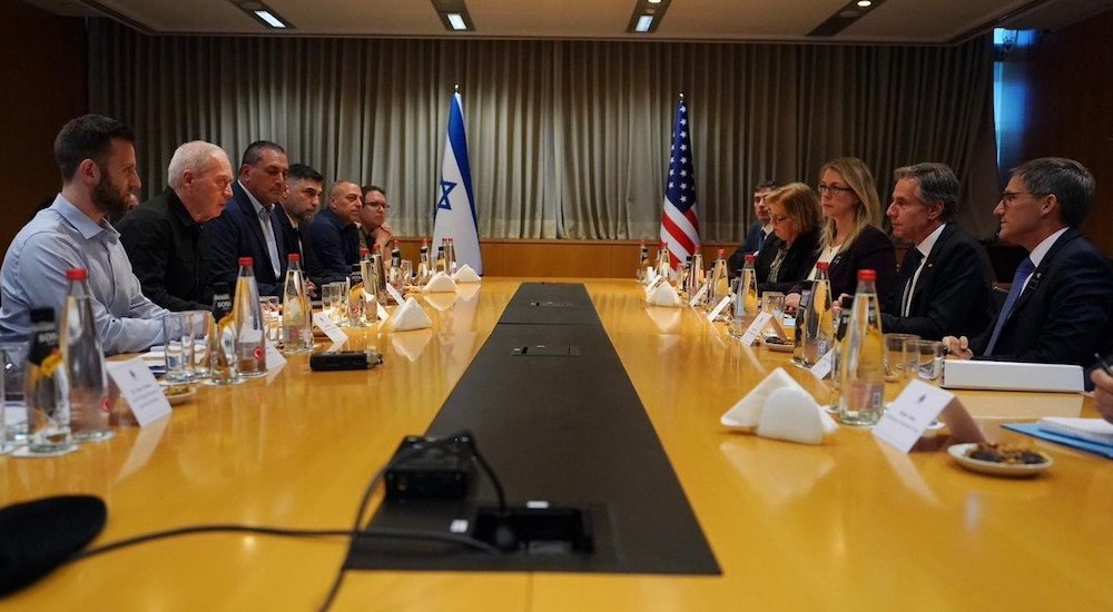 ABD Dışişleri Bakanı Antony Blinken, Tel Aviv’de İsrail Savunma Bakanı Yoav Gallant ile