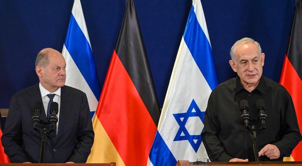 Almanya Başbakanı Olaf Scholz, Binyamin Netanyahu ile Tel Aviv'de