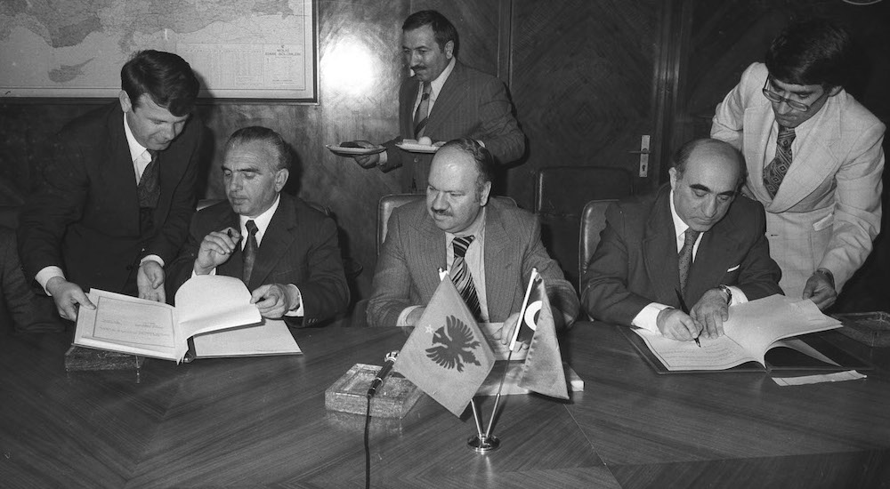Türkiye-Arnavutluk ticaret antlaşması, 1978 