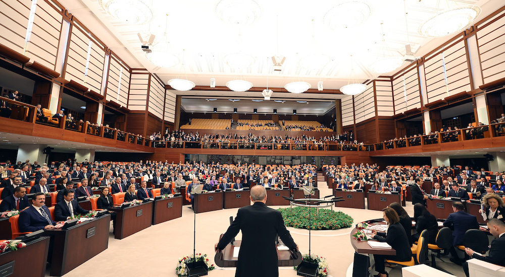 Erdoğan, TBMM'nin 28. Dönem 2. Yasama Yılı açılışında