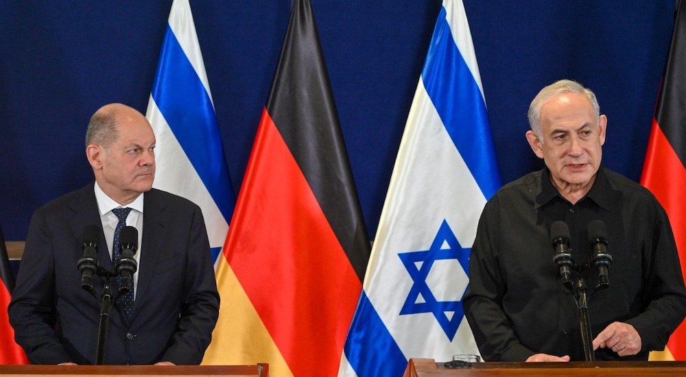 İsrail'i ziyaret eden Almanya Başbakanı 