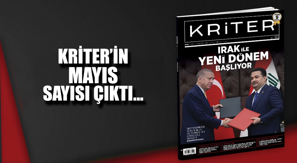 Kriter'in Mayıs Sayısı Çıktı