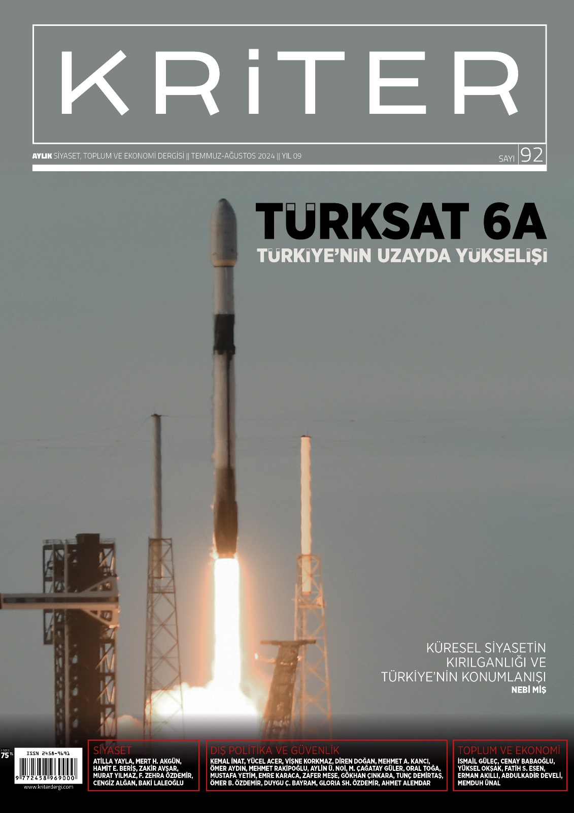 TÜRKSAT 6A Türkiye'nin Uzayda Yükselişi