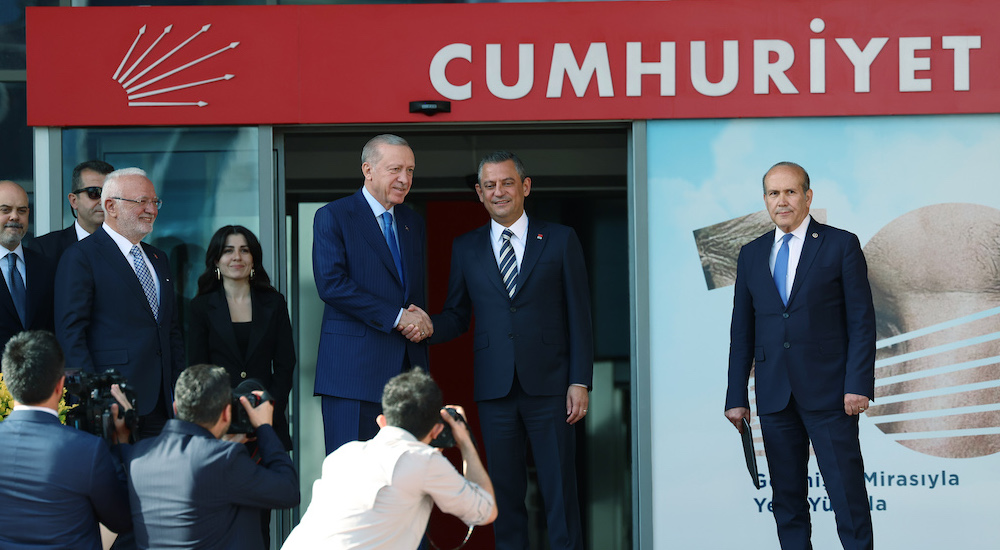Erdoğan'ın CHP'ye ziyareti