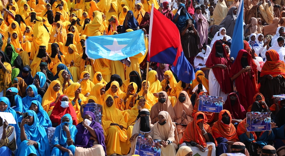 Somali'nin başkenti Mogadişu'da protesto