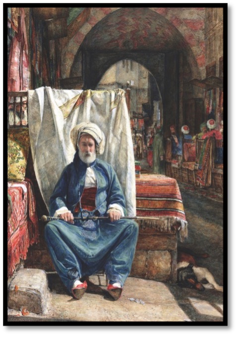 John Frederick Lewis otoportre