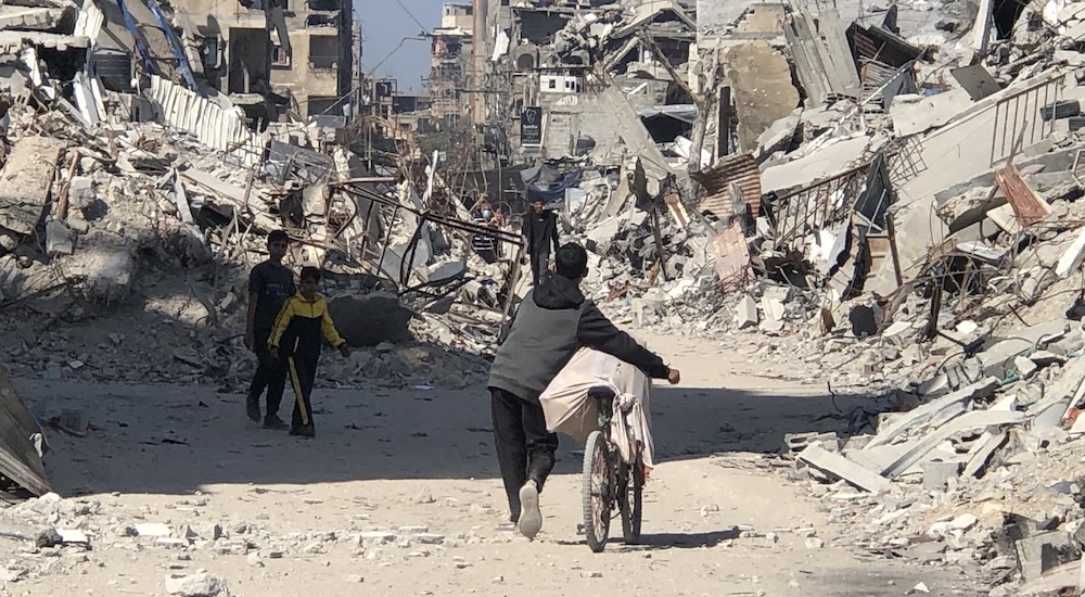 Meşru Beyt Lahiya bölgesindeki büyük yıkım