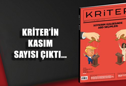 Kriter'in Kasım Sayısı Çıktı