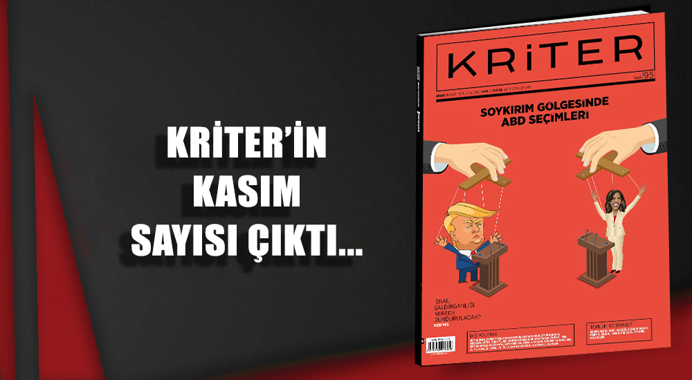 Kriter'in Kasım Sayısı Çıktı