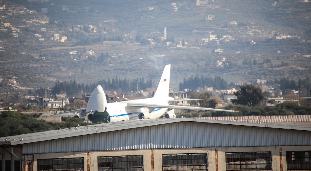 Rusya'ya ait Hımeymim Hava Üssü'nde hareketlilik 