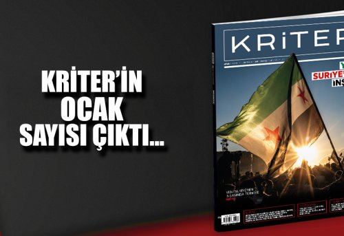 Kriter'in Ocak Sayısı Çıktı