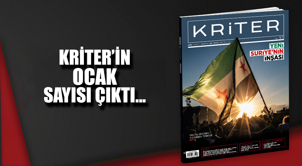 Kriter'in Ocak Sayısı Çıktı