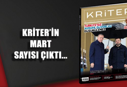 Kriter'in Mart Sayısı Çıktı