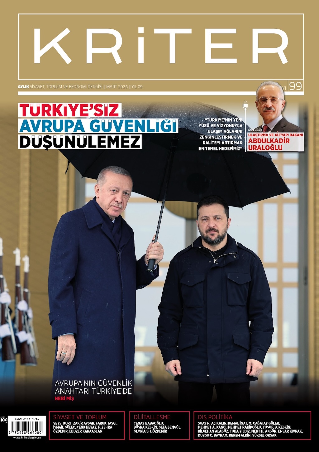 Türkiye'siz Avrupa Güvenliği Düşünülemez