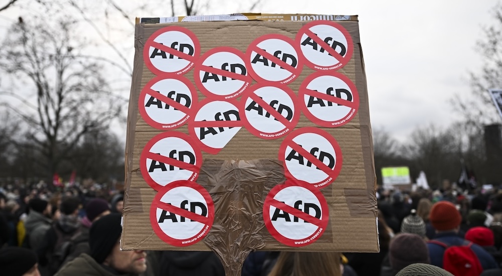 AfD protestosu