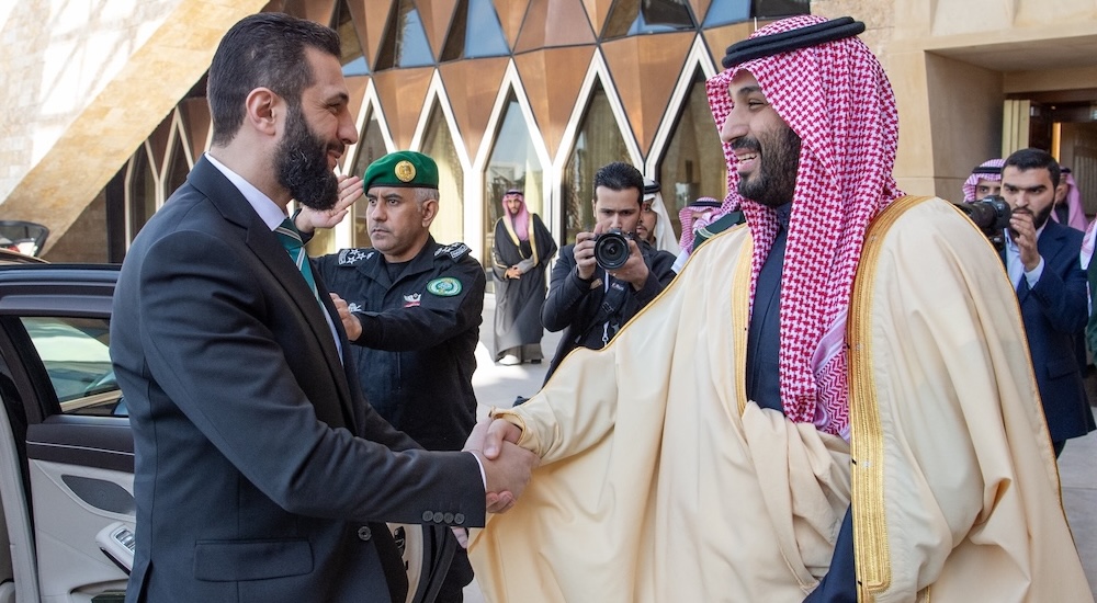 Ahmed Şara'nın Suudi Arabistan ziyareti