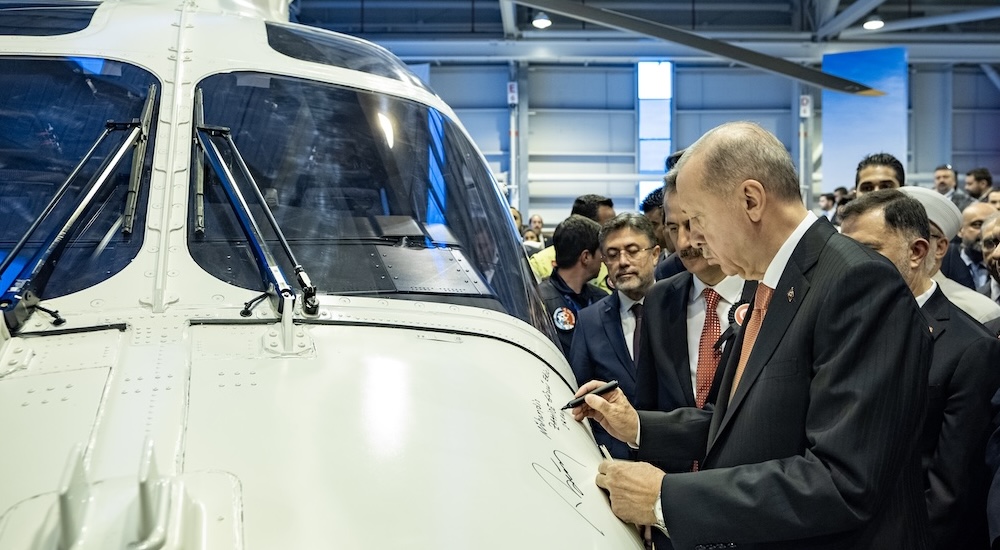 Erdoğan TUSAŞ'ta